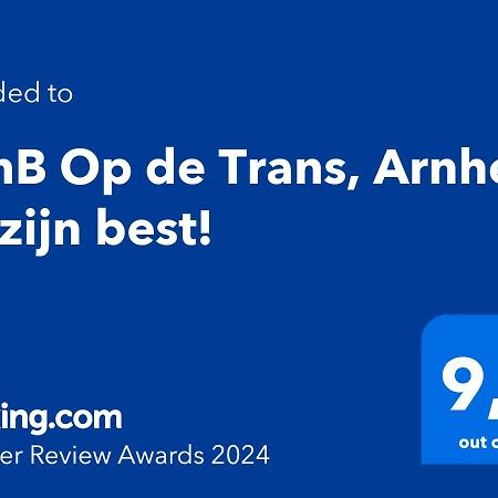 Benb Op De Trans, Arnhem Op Zijn Best! Exterior foto